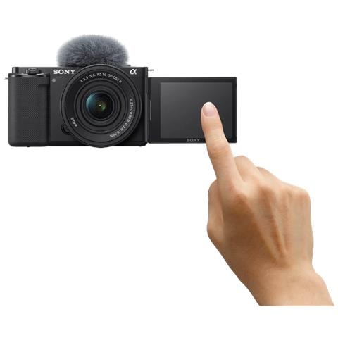 ZV-E10 + E PZ 16-50mm F3.5-5.6 OSS II MILC 24,2 MP CMOS 6000 x 4000 Pixel Nero - Foto 2