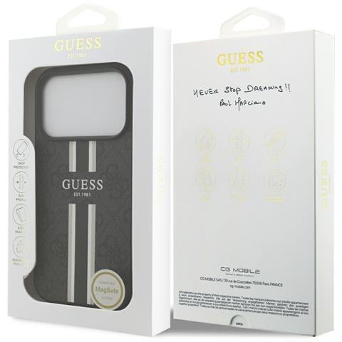 Custodia Nera Magsafe Guess Per Iphone 17 Pro - Foto 7