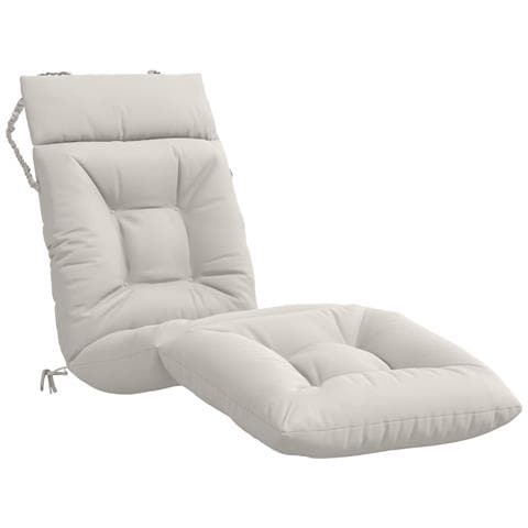 Cuscino per Lettino VIANEN 100% Poliestere Bianco - Foto 1