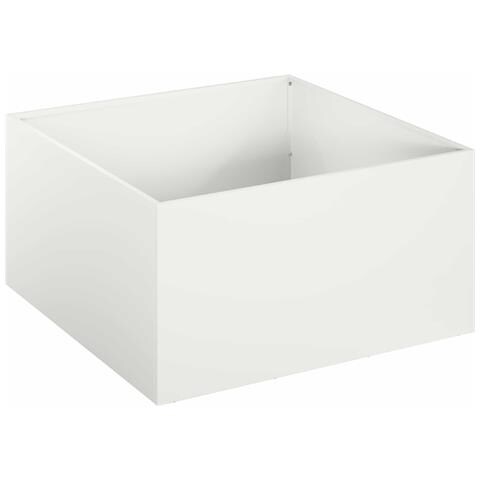 Vaso da giardino Bianco 60 x 60 x 30 cm - Foto 1