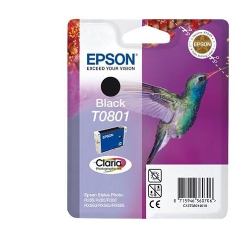 C13T08014021 Cartuccia Ink Originale Nera per Stylus Foto P50 / PX650 / PX660/700W Capacità 330 Pagine - Foto 2