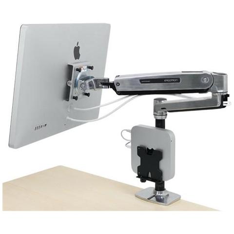 Supporto da parete per TV 46" Portata max 13.6 kg Colore Alluminio - Foto 4