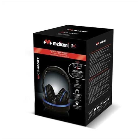 Cuffia Tv Stereo Wireless con Base di Ricarica Colore Nero - Foto 4