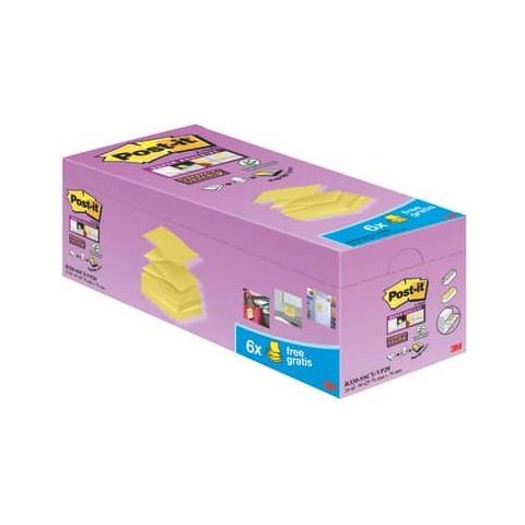 Value Pack 20 Blocch 90fg ® Super Sticky Z-notes 76x76mm R-330-sscy-vp20 - Foto 2