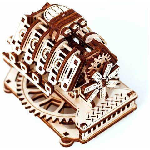 Kit Per Modellino In Scala In Legno Motore V8 - Foto 8