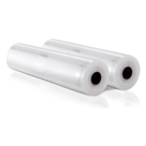 Br-2208 - set Di 2 rotoli Di Sacchetti Per Macchina Sottovuoto, Colore: Trasparente - Foto 1