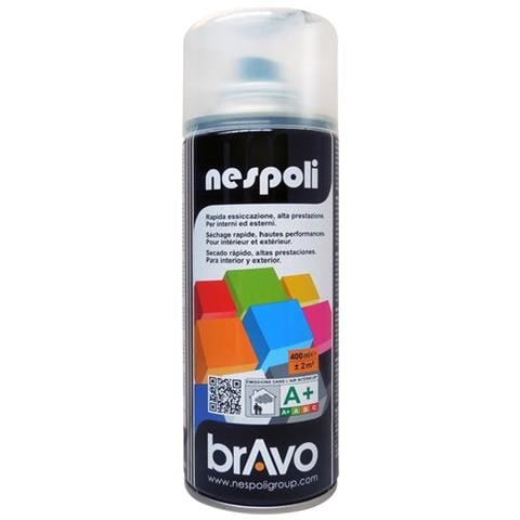 Smalto Spray Acrilico Rapida Essicazione Trasparente - Opaca 400 Ml Bravo - Foto 1