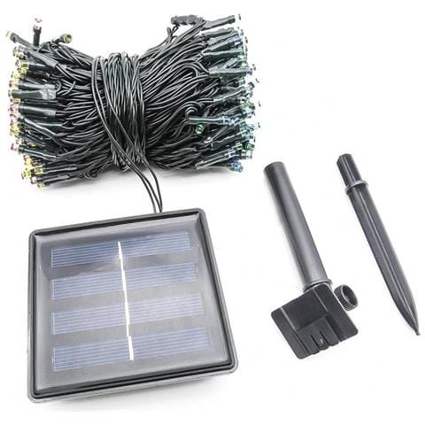 Luci A Stringa Solari A Led Impermeabili Con 200 Led Bianca Rr-by200 - Foto 10