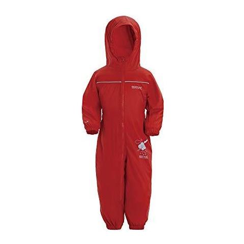 Regata Unisex Bambini Puddle Iv All-in-one Completo Rosso (pepper) 6-12 Mesi - Foto 1