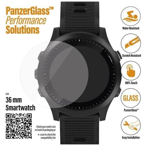 Panzerglass 3608, Proteggi Schermo, Trasparente, Garmin, - Smartwatch 36 Mm - Garmin - Foto 1