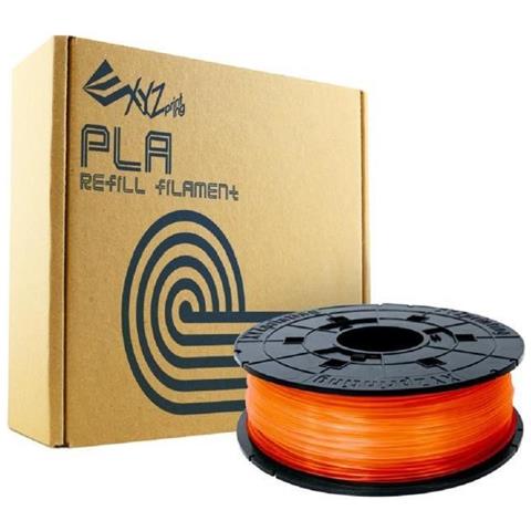 RFPLCXEU07B Acido polilattico (PLA) Arancione 600g materiale di stampa 3D - Foto 1