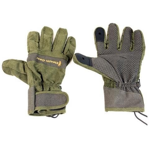 Guanto Protettivo Verde Oliva Microfibra Poliestere - Foto 1