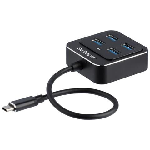 Hub USB-C a 4 porte - Hub USB-C a USB 3.1 Gen 2 (10Gbps) - 4x USB-A - Foto 1