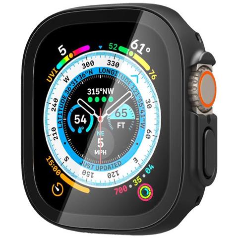 Thin Fit 360 Custodia Nero Policarbonato (pc), Vetro Temperato - Foto 2