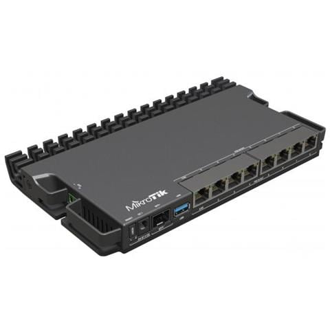 Mikrotik Rb5009upr+s+in | Router | 7x Rj45 1000mb/s Poe, 1x Rj45 2.5gb/s Poe, 1x Sfp+, 1x Usb 3.0 - Foto 1