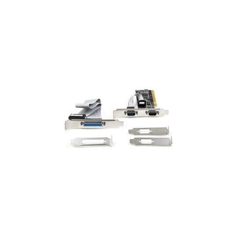 Scheda PCI Seriale e Parallela con 2 porte Seriali RS232 (DB9) e 1 Porta LPT Parallela (DB25) - Foto 2