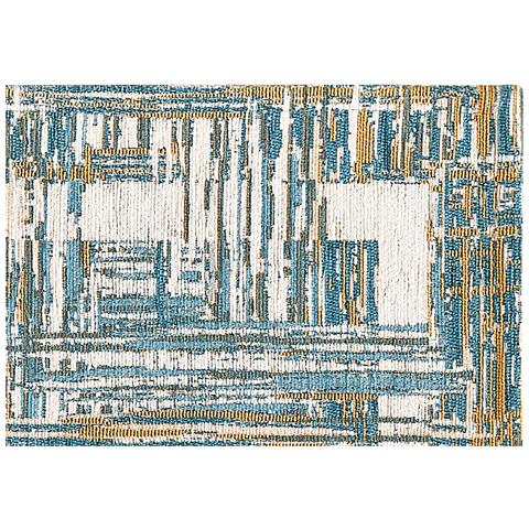 Tappeto Passatoia Cucina Corsia Retro Antiscivolo Disegno Bangkok By Suardi 55x80 Jeans - Foto 2