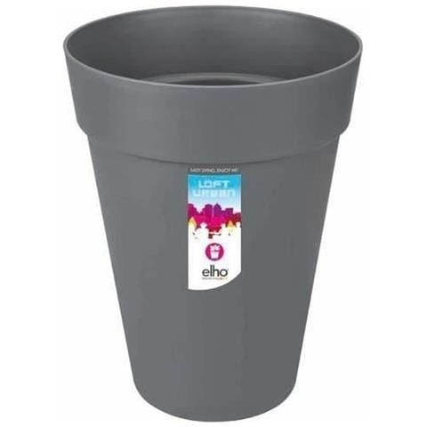 Vaso Grigio Ø 42 Cm Plastica - Foto 1
