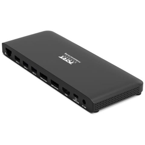 901910W-UK replicatore di porte e docking station per laptop Cablato USB 3.2 Gen 2 (3.1 Gen 2) Type-C Nero - Foto 1