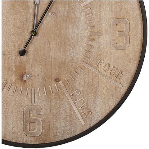 Orologio Da Parete Marrone Chiaro 60 Cm Dole - Foto 4
