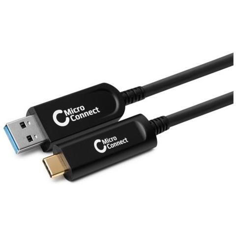Mc-usb3.2ca15op Cavo Usb 15 M Usb 3.2 Gen 2 (3.1 Gen 2) Usb A Usb C Nero - Foto 1