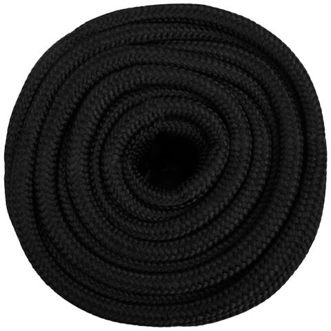 Corda Nautica Completamente Nera 18 Mm 50 M In Polipropilene - Foto 3