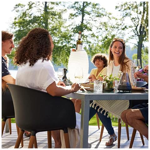 Altoparlante Bluetooth Senza Fili Con Lampada A Led Integrata E Secchiello Per Il Ghiaccio 41cm - Synergy 35s 2.0 - Foto 4