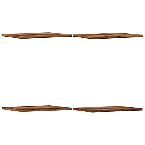 Ripiani Per Libreria 4pz Legno 40x30x1,5cm In Legno Multistrato - Foto 2