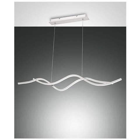 Lampadario A Sospensione A Led Sinuo 36w Bianco 3666-45-102 - Foto 2