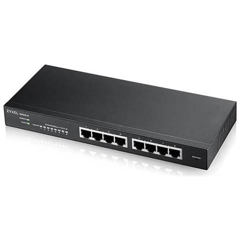 Switch di Rete GS1915-8 Gestito L2 Gigabit Ethernet 10/100/1000 Colore Nero - Foto 1