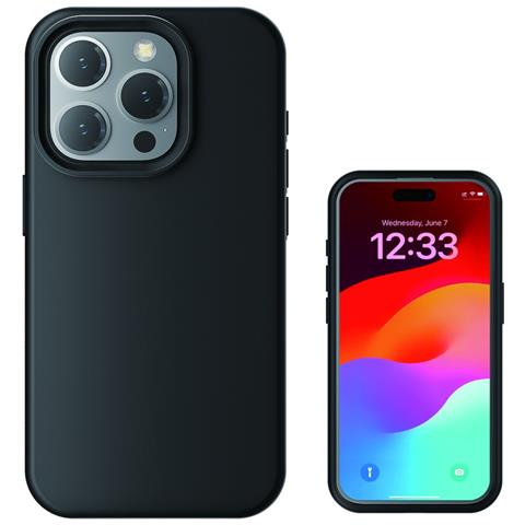 540580 custodia per cellulare 15,5 cm (6.1") Cover Nero - Foto 1