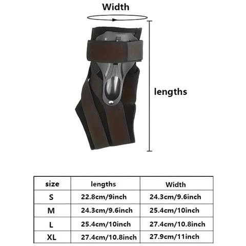 Supporto Sportivo Per Caviglia Con Tutore Per Caviglia Black Xl - Foto 2