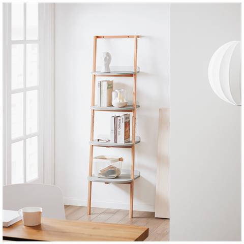 Libreria Multifunzionale Scaffale 44x39x169 Cm Hstr02-k-hg - Foto 7