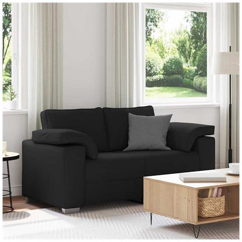 Divano letto  Nero 120 cm in tessuto - Foto 2