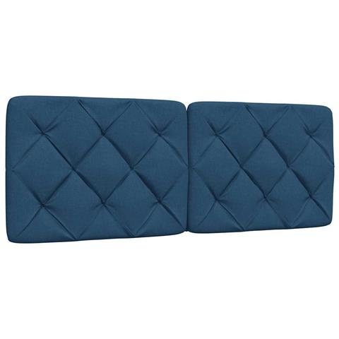 Letto con Materasso Blu 120x200 cm in Tessuto - Foto 9