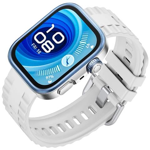 Cinturino In Silicone Per Huawei Fit 4 Pro: Comfort E Stile Al Tuo Polso White - Foto 3