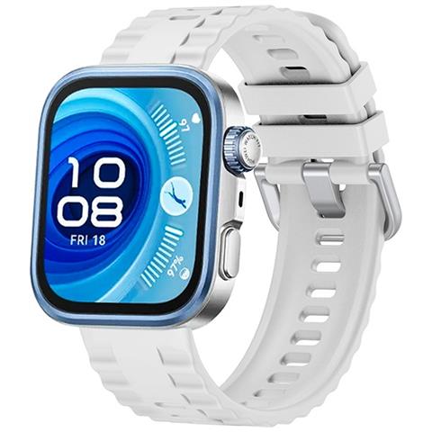 Cinturino In Silicone Per Huawei Fit 4 Pro: Comfort E Stile Al Tuo Polso White - Foto 1