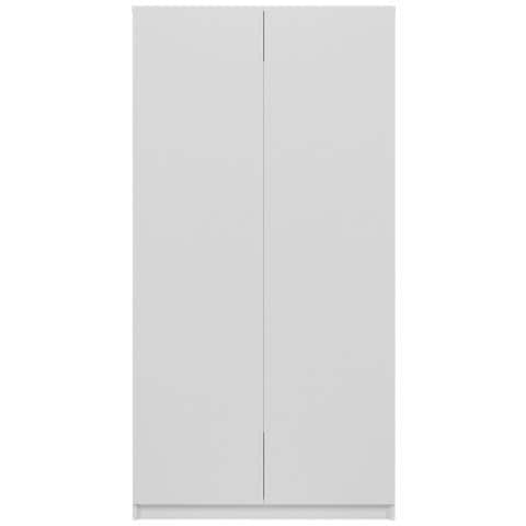 Topeshop SD-90 BIEL KPL, Bianco, Guardaroba, 7 ripiani, 2 porta/porte, Bianco - Foto 1