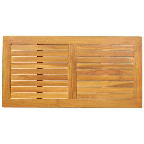 Piano del tavolo Marrone 100 x 50 x 2 cm - Foto 1