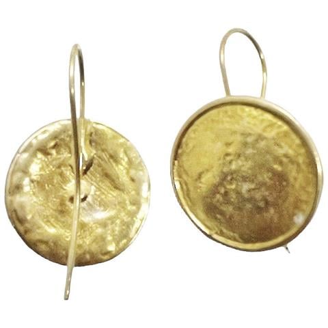 Gancio Per Orecchini A Forma Di Luna Dorata - Foto 2