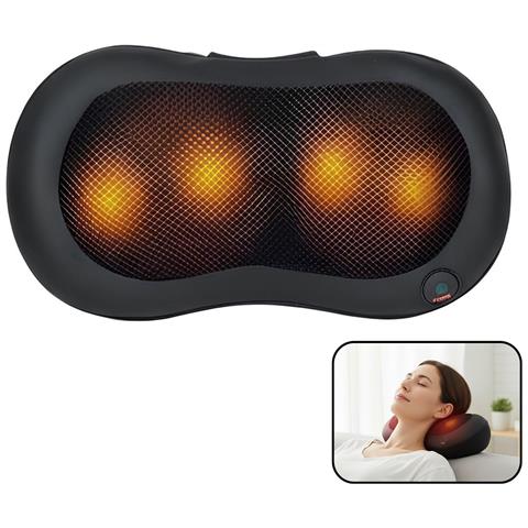 Cuscino Massaggiante Elettrico 24w Con Riscaldamento E Led Ergonomico - Foto 1