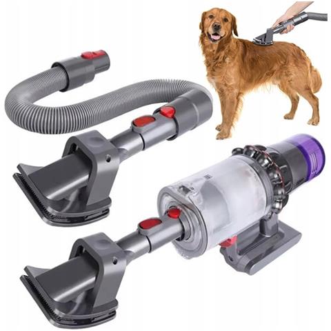 Set Di Accessori Per Toelettatura Animali - Compatibile Con Dyson V7/v8/v10/v11/v15 | Spazzola Con Aghi Regolabili, Tubo Flessibile 160 Cm - Foto 1