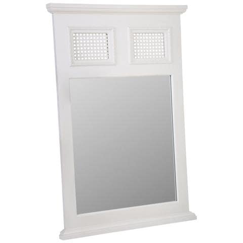 Specchio In Legno Grigio 60x4x90h - Foto 1