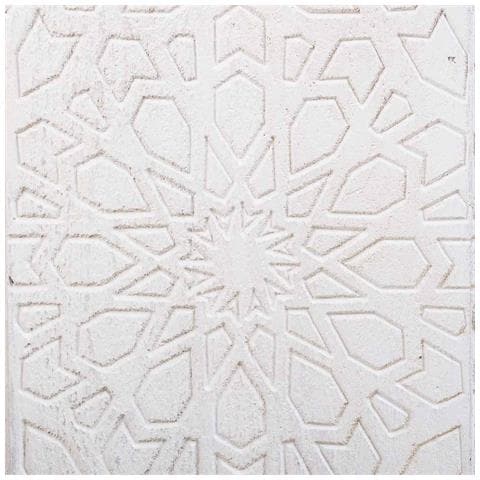 Sgabello In Legno Bianco 46x46x41h - Foto 7