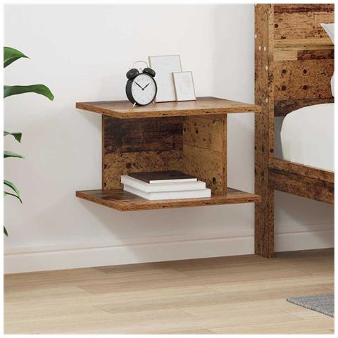 Comodino Legno vecchio 40 x 30 x 25 cm Legno multistrato - Foto 2