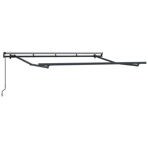 Tenda Retrattile Sabbia 500 × 350 cm Poliestere e Acciaio - Foto 2