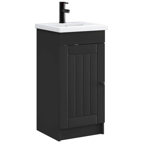Mobile da bagno con lavabo Nero 42 x 40 x 84,5 cm - Foto 1