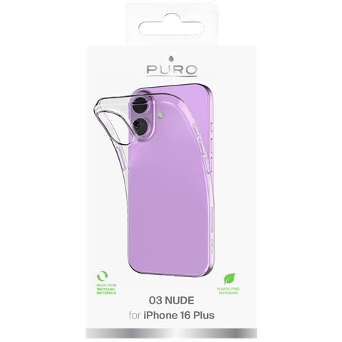 0.3 Nude custodia per cellulare 17 cm (6.7") Cover Trasparente - Foto 4