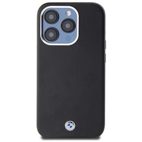 Custodia In Metallo Avvolto Bmw Signature Magsafe Per Iphone 14 Pro Max - Nera - Foto 1