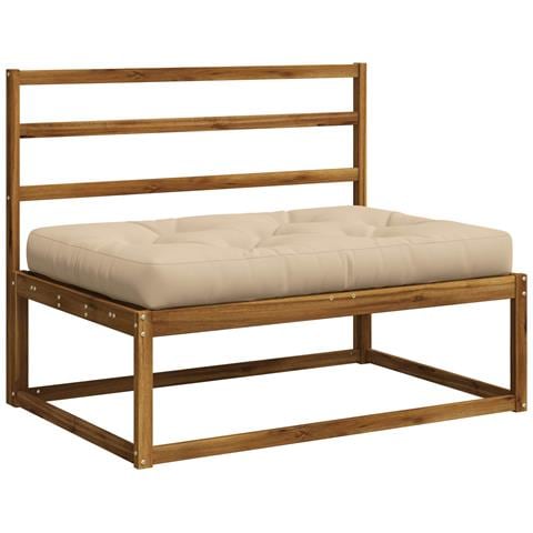 Cuscino per Pallet VIANEN 100% Poliestere Crema - Foto 2